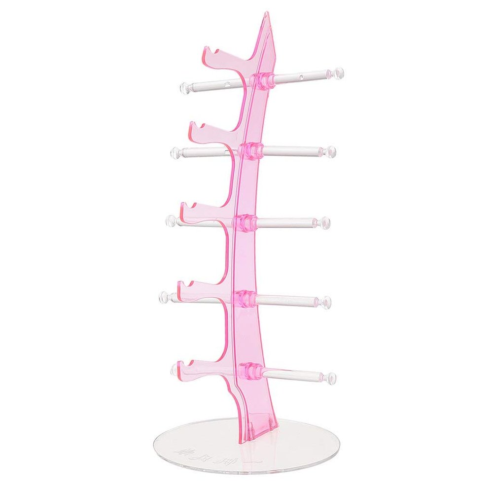 NOBRIM Glasses Holder Acrylic Sunglasses Glasses Eyeglasses Display Rack Holder Frame Stand for Jewelry Bracelet or Earrings Display Eyeglasses Display Stand Desktop Ornament