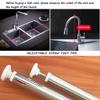 2-Tier Dish Rack with Drip Tray, Stainless Steel Dish Drainer, for Placing Bowls, Plates, Utensils, Space-Saving ( L) view 2