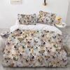 Cute Akita Comforter Full Set, Akita Lover Duvet Cover Sets, 3 Pieces Pet Dogs Bedspreads, Bedding Set with 2 Pillow Shams & Duvet Cover, Gifts for Akita Mom/Dog Owner/Women/Men view 1