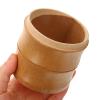 LIFKOME Wood Toothpicks Holder with Simple Design for Desktop Storage view 2
