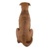 1 Pcs Of Lifelike Pet Dog Statue With Jingle Collar And Sign 13" H view 4