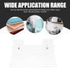 Beavorty Acrylic Wall Book Display Rack Transparent Album Stand for Showcasing Books Vinyl Records and Photos Elegant Wall-mounted Shelf for Home Office and Retail Use view 4
