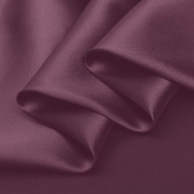 NAKAN Silky Real Mulberry Silk Fabric 140cm Wide Sold by The Meter for Shirts Pajamas Bedding(Color:Bean Paste)