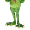 Queemie Creative Standing Frog Figurine What's for Dinner Chef Decorative Resin Crafts Statue for Home Office Dining Room Decoration view 3