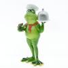 Queemie Creative Standing Frog Figurine What's for Dinner Chef Decorative Resin Crafts Statue for Home Office Dining Room Decoration view 4