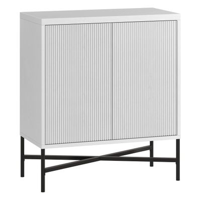 Henn&Hart Brighton Accent Cabinet, 28" Wide, White