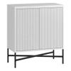 Henn&Hart Brighton Accent Cabinet, 28" Wide, White view 1