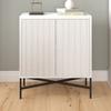 Henn&Hart Brighton Accent Cabinet, 28" Wide, White view 2