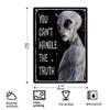 Alien You Can't Handle The Truth Sign Metal Tin Sign, Area 51 Poster for Home Cafes Bars Pub Man Cave Wall Decor Plaque Sign 12x8 Inch view 2