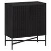 Henn&Hart Brighton Accent Cabinet, 28" Wide(15" D x 28" W x 32" H), Black view 1