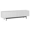 Henn&Hart Whitman, 70'' Rectangular TV Stand, White view 1