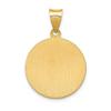 Exclusive Jewelry made of Precious Metals and Stones Real 14K Yellow Gold Saint Anthony Medal Hollow Pendant; Women & Men Style Exclusive Jewelry-2797 view 4