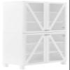 Crosley Furniture Cassai Tall Pantry Storage Cabinet with Shelves, Kitchen, Dining, or Laundry Room, White view 1