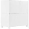 Crosley Furniture Cassai Tall Pantry Storage Cabinet with Shelves, Kitchen, Dining, or Laundry Room, White view 3