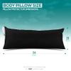Utopia Bedding Premium 100% Waterproof Pillow Protectors with Zipper Body Size (Set of 2), Bed Bug and Dust Mite Proof Zippered Pillow Covers, Pillow Encasement Cases, Black view 2