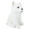 1 Pcs Of Sitting West Highland Terrier White Puppy Dog Decorative Figurine view 2