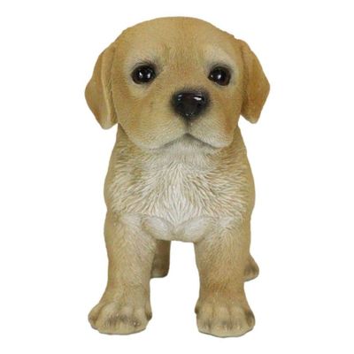 1 Pcs Of Adorable Puppy Dog With Begging Glass Eyes Figurine