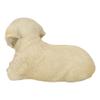 1 Pcs Of Lifelike Adorable Puppy Dog Lying On Belly With Crossed Arms Figurine view 3