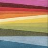 Eyely CZD101A-8 Dazzle Prism Geometric Striped Indoor Area Rug Kids & Novelty;Modern;Classic;Transitional, Bedroom, Kitchen, Living Room, Easy-Cleaning, Non-Shedding, 8 X 10, Orange/Green/Blue view 2