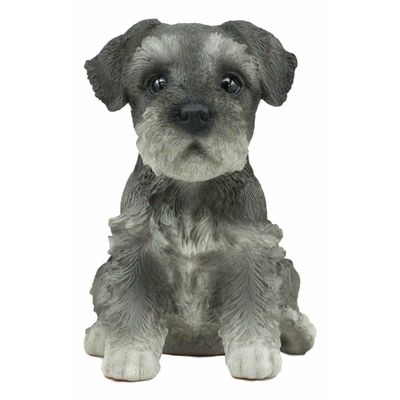 1 Pcs Of Realistic Miniature Puppy Statue 6.5" Tall Animal Dog Collectible
