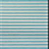 Eyely BMS203E-28 Santa Monica Negril Two-Tone Wide Stripe Indoor/Outdoor Runner Rug Modern;Coastal;Rustic, Bedroom, Kitchen, Backyard, Patio, Easy-Cleaning, Non-Shedding, 2 X 8, Aqua/Cream view 3