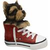 1 Pcs Of Paw-Star Pups Lifelike Puppy Dog In Sneaker Shoe Statue view 4