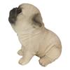 1 Pcs Of Adorable Begging Face Fawn Puppy Dog Figurine Pet Pal Pugsy view 3