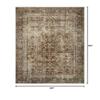 Loloi Magnolia Home by Joanna Gaines Sinclair Collection SIN-01 Rust/Lagoon 5'-0" x 7'-0", .25" Pile Height, Machine Washable, Area Rug view 2