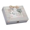 Cottage Garden Amazing Friend Weathered Grey Locket Musical Box Plays Tune That's What Friends are for view 1
