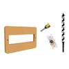 UltraShelf Studlock Mantel Bracket Kit, Bracket-Mounting Accessories Toolkit, Easy Installation, 22 Inches x 4 Inches view 1