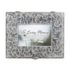 Cottage Garden Loving Memory Please Don't Cry Weathered Grey Filigree Music Box Plays Tune Amazing Grace view 3