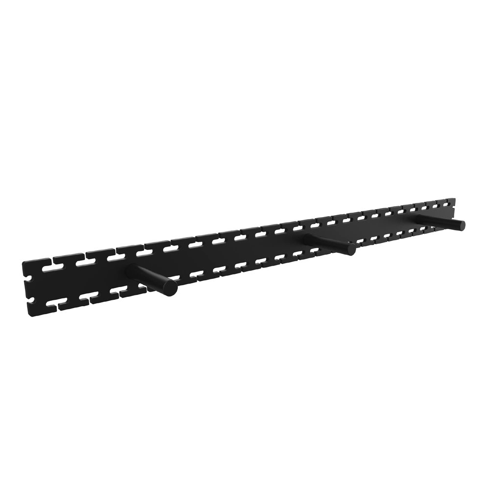UltraShelf Studlock Mantel Floating-Shelf Bracket with Mounting Hardware, 4-Inch Support Rod, 34"