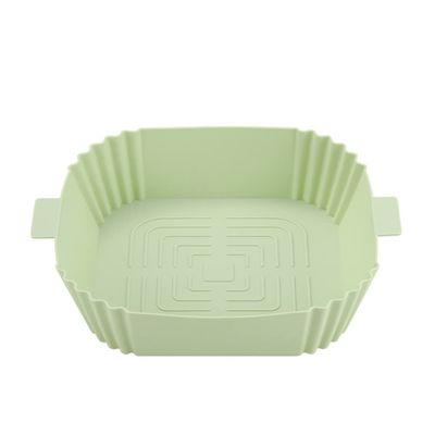 Air Fryer Square Silicone Insert Heat Resistant and Food-Safe Mat for Making Bacon Breads
