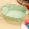 Air Fryer Square Silicone Insert Heat Resistant and Food-Safe Mat for Making Bacon Breads view 2