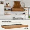 UltraShelf Studlock Mantel Floating-Shelf Bracket with Mounting Hardware, 4-Inch Support Rod, 58" view 3