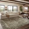Loloi Magnolia Home by Joanna Gaines Sinclair Collection SIN-01 Pebble/Taupe 7'-6" x 9'-6", .25" Pile Height, Machine Washable, Area Rug view 1