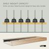 UltraShelf Studlock Mantel Floating-Shelf Bracket with Mounting Hardware, 4-Inch Support Rod, 70" view 4
