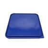 TrueCraftware- Blue Plastic Square Container Lid fits 12, 18 and 22 Qt. Square Food Storage Container, 1 Piece- for Space Saving Food Storage Container Meal Prep Containers Kitchen Organization view 3