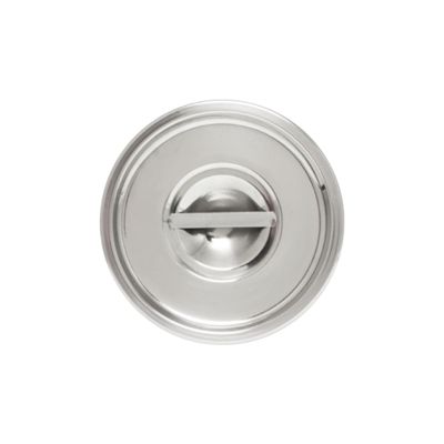 TrueCraftware- 8-1/4 Qt. Stainless Steel Bain Marie Pot Cover- for Sauces Warmer and Soup Chafer Soup Pot Soup Station Applicable to Restaurant Catering Buffet Parties Banquets Commercial Use
