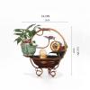 SUNESA Tabletop Fountains Tabletop Water Fountain - Desktop Decoration Waterfall Fountain Lucky Feng Shui Wheel Creative Home Furnishings for Living Room Office Desktop Fountain view 2