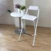 Folding Bar Chair Sitting Height 26"/28"/30", Folding Bar Stool With Backrest, Breakfast Bar Stool With 13"x13" Soft Seat Plate, Folding Barstool No Installation, For Kitchen Island Pub Bar ( Color : view 1