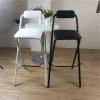 Folding Bar Chair Sitting Height 26"/28"/30", Folding Bar Stool With Backrest, Breakfast Bar Stool With 13"x13" Soft Seat Plate, Folding Barstool No Installation, For Kitchen Island Pub Bar ( Color : view 3