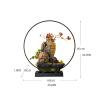 SUNESA Tabletop Fountains Desktop Fountain - with Rockery or LED Lights Indoor Relaxation Resin Ornament - for Office Home Bedroom Desk Decoration25.9 inch Desktop Fountain view 2