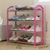 BNNP Free Standing Shoe Racks Shoe Closet Modern Shoe Rack Multi-Layer Vertical Shoe Rack Storage Rack Indoor Entrance Hallway Metal Shoe Rack Storage Rack Shoe Storage Rack view 2