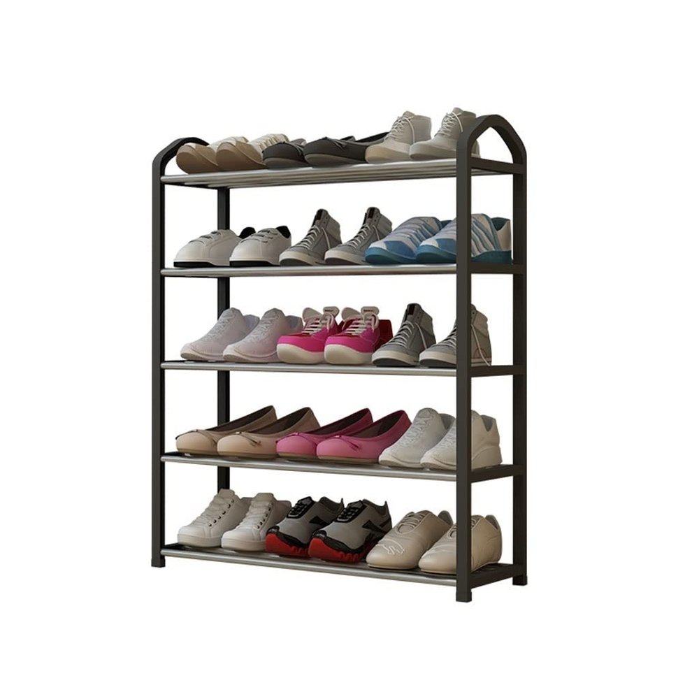 BNNP Free Standing Shoe Racks Shoe Closet Freestanding Multilayer Shoe Rack Vertical Shoe Rack Storage Rack Space Saving Metal Storage Rack Shoe Rack for Entryway Shoe Storage Rack