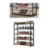 BNNP Free Standing Shoe Racks Shoe Closet Freestanding Multilayer Shoe Rack Vertical Shoe Rack Storage Rack Space Saving Metal Storage Rack Shoe Rack for Entryway Shoe Storage Rack view 4