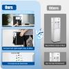 CNCEST Mini Electric Water Cooler Dispenser,Countertop Top Loading Water Dispenser for 1 to 5 Gallon Bottles,Cold/Hot Water Dispenser of 3 Temperature Settings Hot Water(50-100) view 3