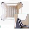 GOODBZ Shower Seats,Shower Stool Portable Plastic Stool,Bath Stool Thickening Replacement Shoes Stool Bathroom Shower Chair Bath Chair Apply to Elderly,Senior,Handicap Disable,Orange,Larg view 2