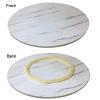 360 Wood Serving Tray, 20"/24"/28" Rotating Round Lazy Susan Dining Table Tray, Wooden Swivel Serving Display Rotating Plate, Hotel Tabletop Service Plate,Large Wooden Turntable Lazy view 3