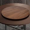 Large Wooden Turntable Lazy Susan, Wooden Lazy Susan Serving Tray, 24in 28in 32in Dining Table Organizer Tray, Rotating Serving Tray Round Dining Table, Kitchen Swivel Plate, Hotel Tabletop Service Pl view 2